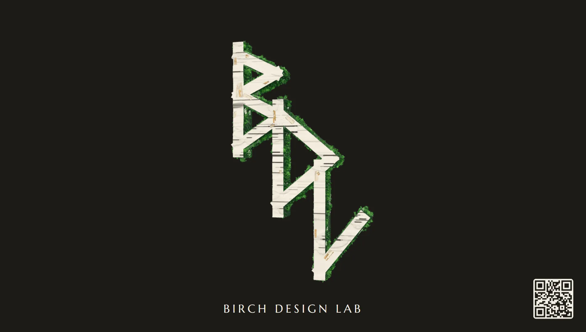 The Birch Design Lab card on the break showcase, mid-rotation.
